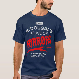 T-shirt Maison des horreurs McDougals en détresse