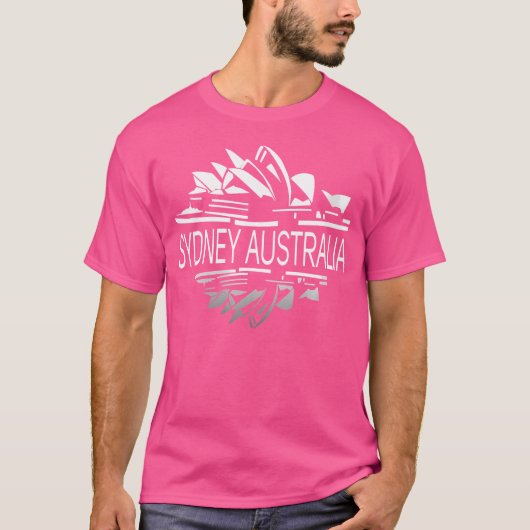 T-shirt Maison d'opéra de Sydney Australie (Devant)