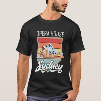 T-shirt Maison d'opéra de Sydney depuis l'Australie Touris