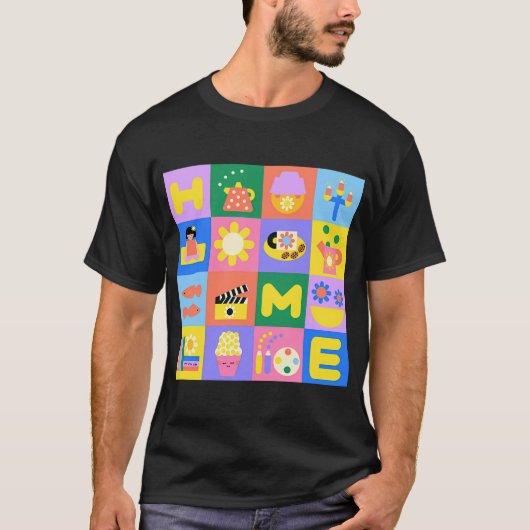 T-shirt Maison Douce Maison (Devant)