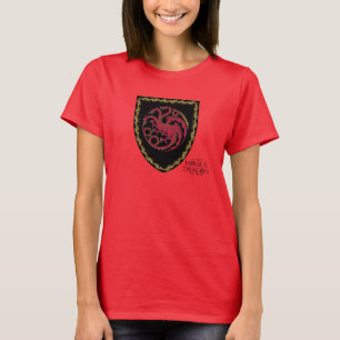 T-shirt MAISON DU DRAGON Maison Targaryen Crest