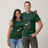T-shirt Maison du libre en raison du courageux (Unisexe)