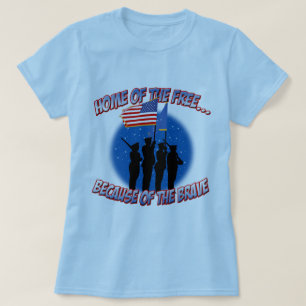T-shirt Maison du libre en raison du courageux