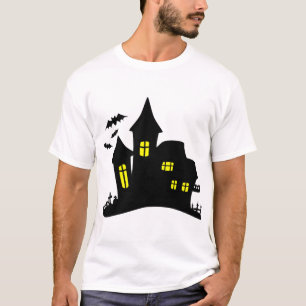 T-shirt Maison Enchantée Halloween Hantée
