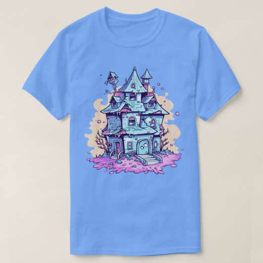 T-shirt Maison hantée 1 (Design devant)