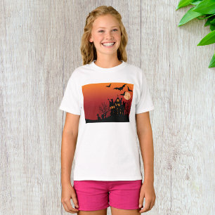 T-shirt Maison Hantée éffrayante Halloween nuit