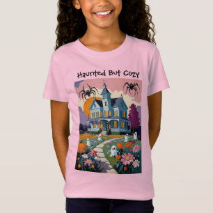 T-Shirt Maison Hantée Mais Cosy Drôle Halloween Hantée