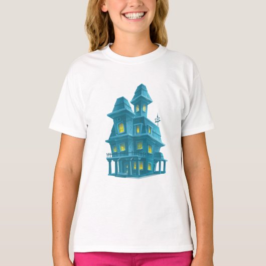T-shirt Maison haunted (Devant)