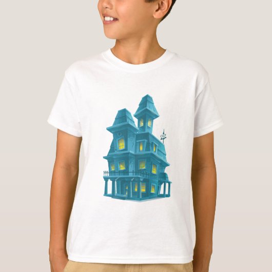 T-shirt Maison haunted (Devant)