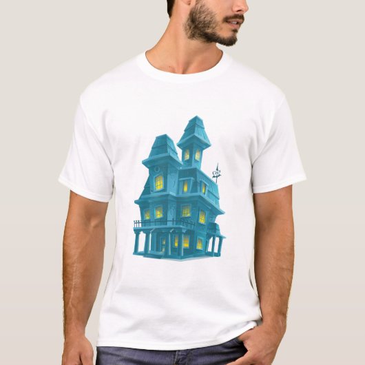 T-shirt Maison haunted (Devant)
