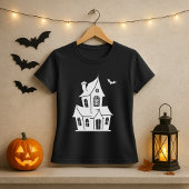 T-shirt Maison Haunted Halloween