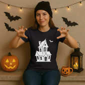 T-shirt Maison Haunted Halloween