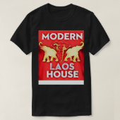 T-shirt Maison laotienne moderne (Design devant)
