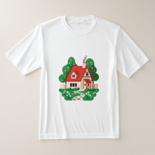 T-shirt Maison mignonne