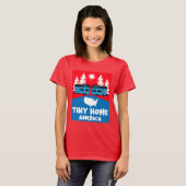 T-shirt Maison minuscule Amérique (Devant entier)