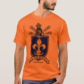 T-shirt Maison Noble Vanguard de Fleur-De-Lis Chemise (Devant)