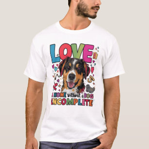 T-shirt Maison sans chien incomplète