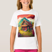 T-shirt Maison traditionnelle philippine-36543 (Devant)