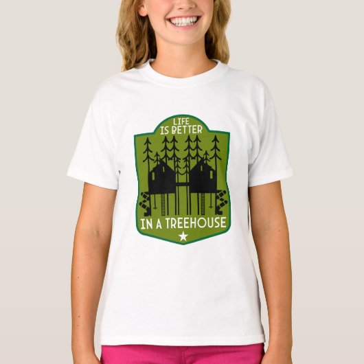 T-shirt Maison Treehouse (Devant)