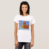 T-shirt Maison Tudor à Exeter (Devant entier)