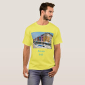 T-shirt Maisons de couleur Burano (Devant entier)