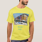 T-shirt Maisons de couleur Burano (Devant)
