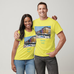T-shirt Maisons de couleur Burano