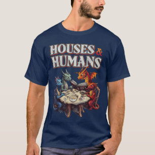 T-shirt Maisons de jeu Humains Drôle Parodie RPG Joueur Ho