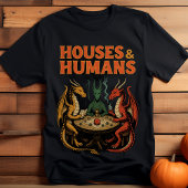 T-shirt Maisons et humains amusants Dragon