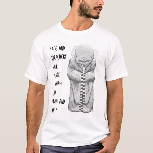 T-shirt Maître antique (Devant)