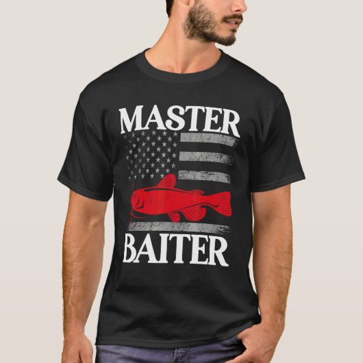 T-shirt Maître Appât Chasseur de Silure Glane (Devant)