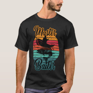 T-shirt Maître Appât Drôle De Pêche