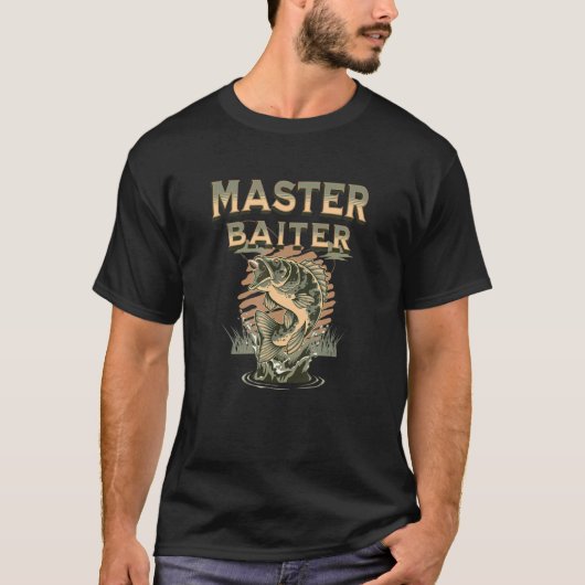 T-shirt Maître Appât Pêche (Devant)
