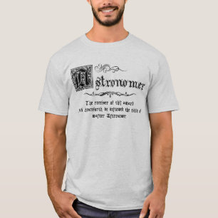 T-shirt Maître astronome médiéval