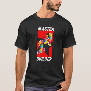 T-shirt Maître Constructeur 14 Ans Quatorzième Anniversair