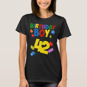 T-shirt Maître Constructeur 42 Anniversaire Garçon 42e Ann