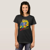 T-shirt Maître Constructeur Blocs de Construction Hommes F (Devant entier)