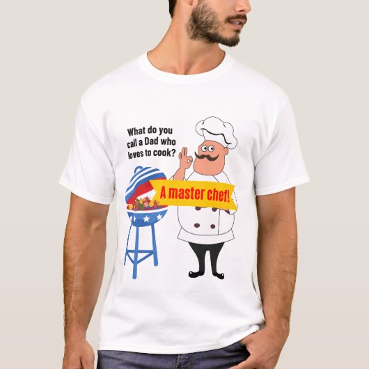 T-SHIRT MAÎTRE CUISINIER (Devant)