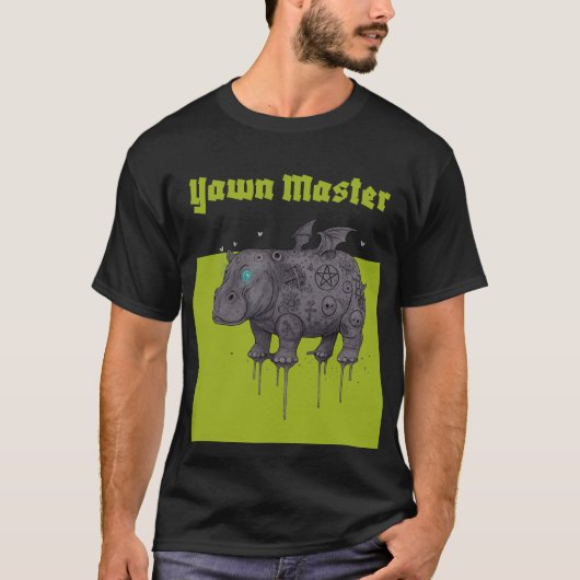 T-shirt Maître de bâillement (Devant)