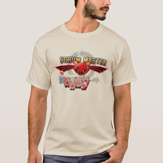 T-shirt Maître de bousculade (Devant)