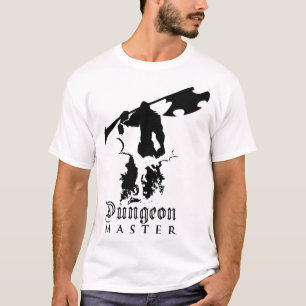 T-shirt Maître de donjon barbare et dragon