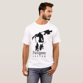 T-shirt Maître de donjon barbare et dragon (Devant entier)