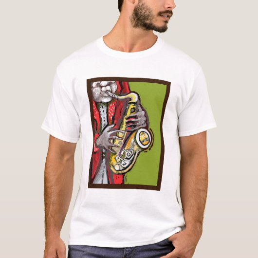 T-shirt ** Maître de jazz ** (Devant)