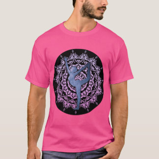 T-shirt Maître de la fille de yoga de danse