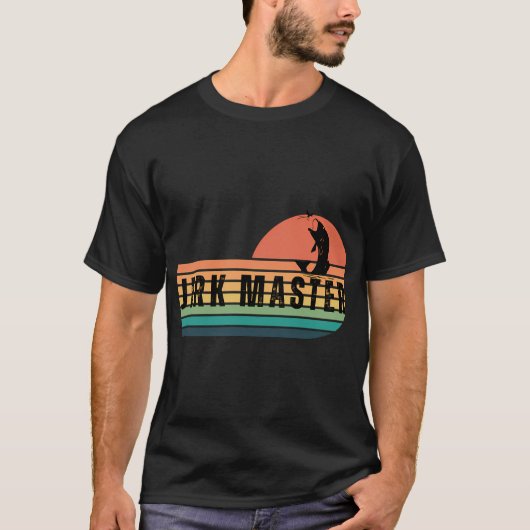T-shirt Maître de la pêche saccadée  (Devant)