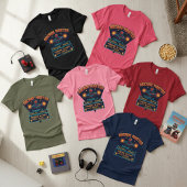 T-shirt Maître de l'Arcade Rétro Personnalisable