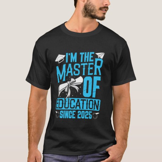 T-shirt MAÎTRE DE L'ÉDUCATION 2025 Enseignants de master (Devant)