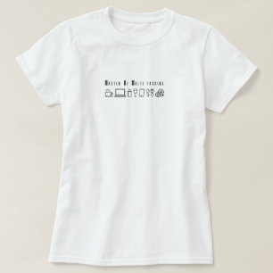 T-shirt Maître de Multi-Tâche Funny Maman Vie