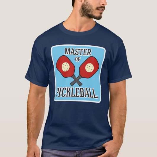 T-shirt Maître de Pickleball (Devant)