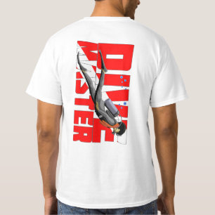 T-shirt Maître de plongée sous-marine